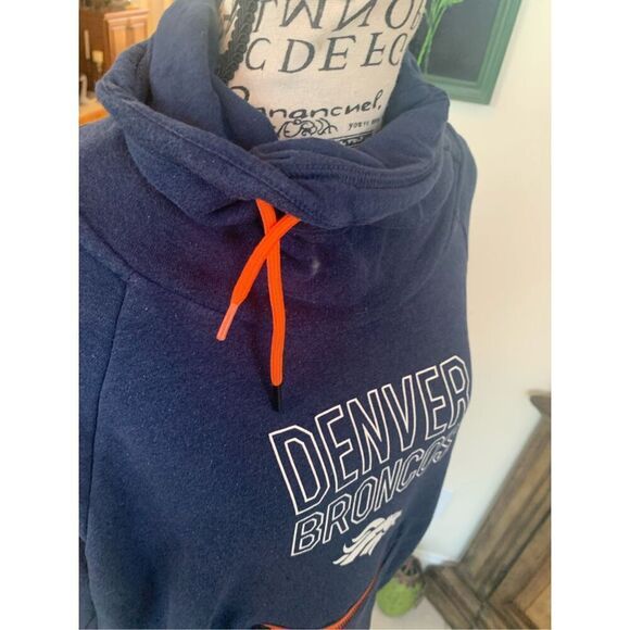 Women’s Broncos Cowl Neck Sweatshirt - Picture 4 of 8